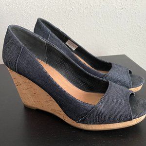 Toms Denim Wedge